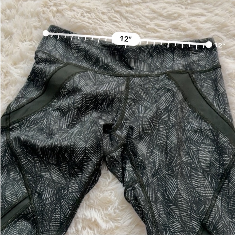 Lululemon Cool To Street Crop Jazzy White Gator Green - Picture 5 of 6
